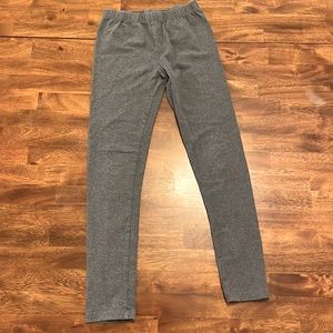 Girls grey Gymboree leggings NWOT size L (10-12)